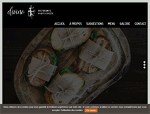 Tablet Screenshot of divinoresto.be